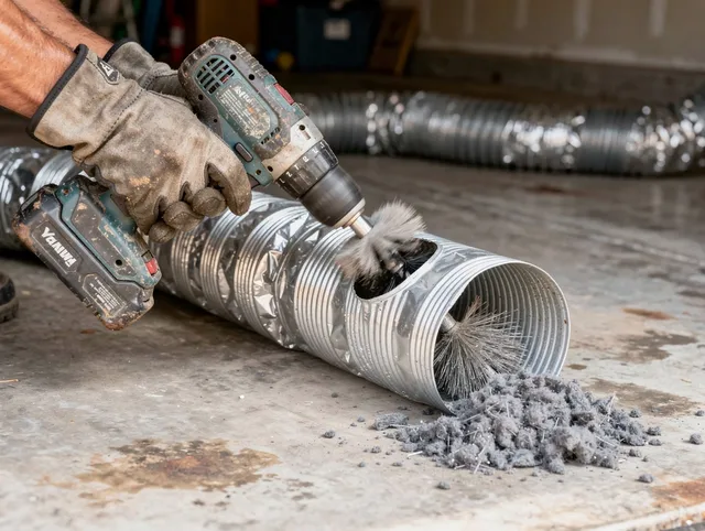Professional duct cleaning by Swampscott Dryer Vent Cleaning in Swampscott