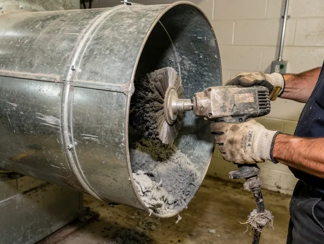 Industrial-grade dryer vent cleaning by Swampscott Dryer Vent Cleaning in Swampscott